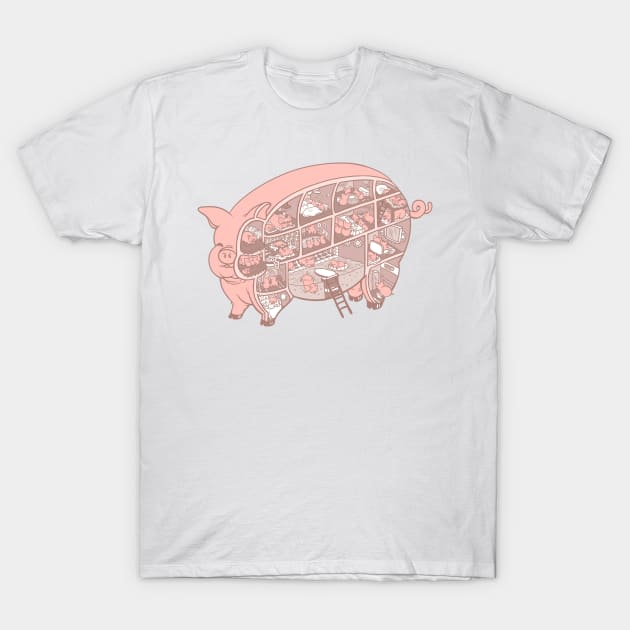 Pigtopia T-Shirt by bonnieventure